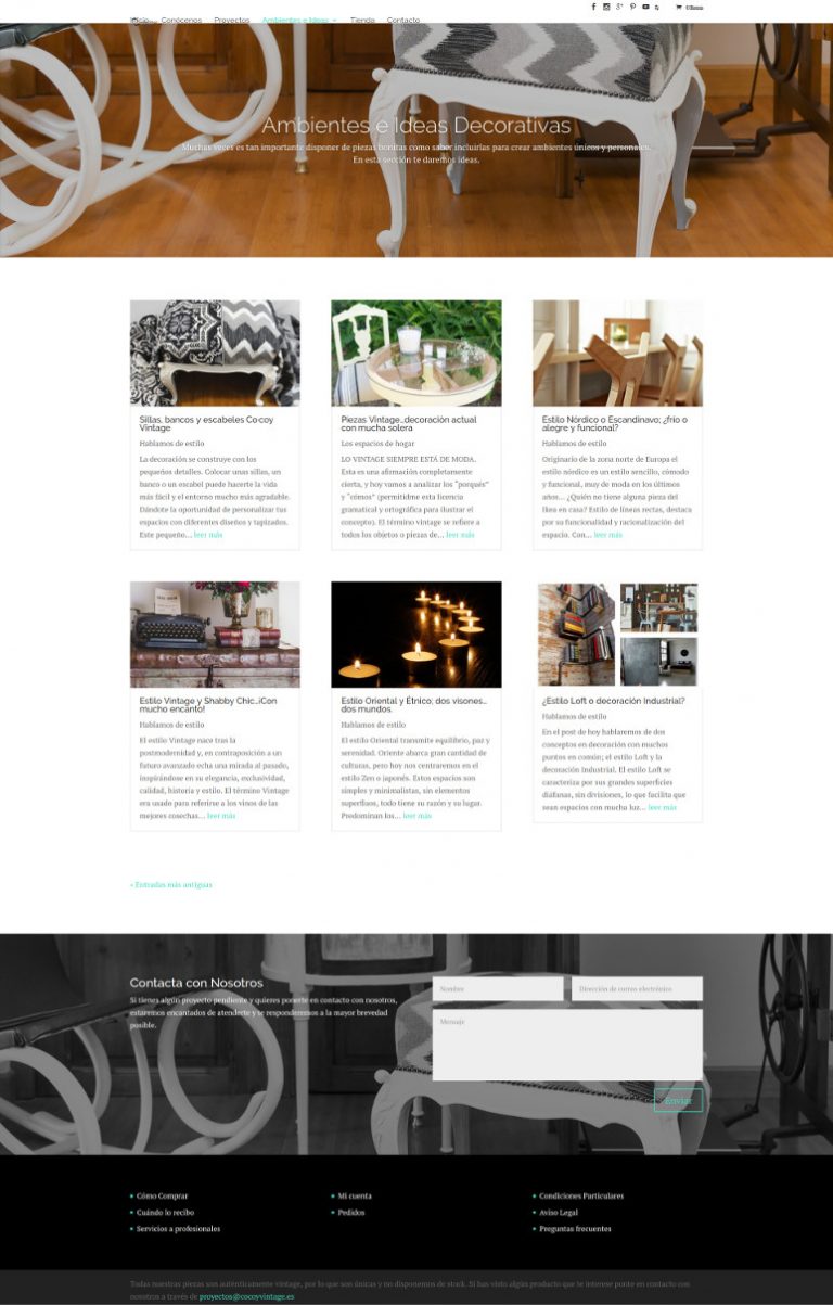 Cocoy Vintage - Alex Pradas, Desarrollador Web